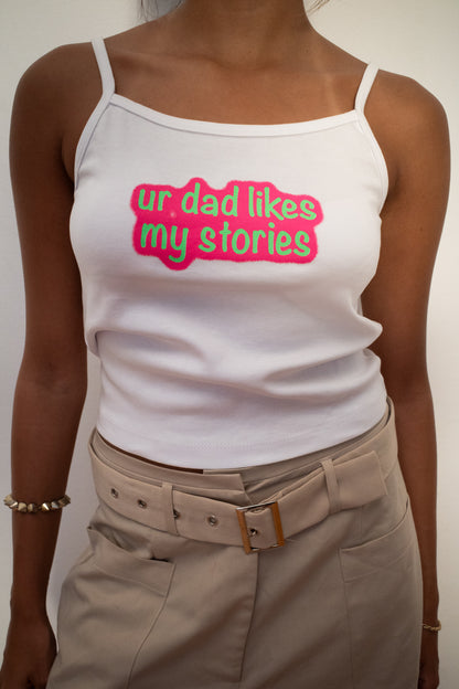 your dad likes my stories cami